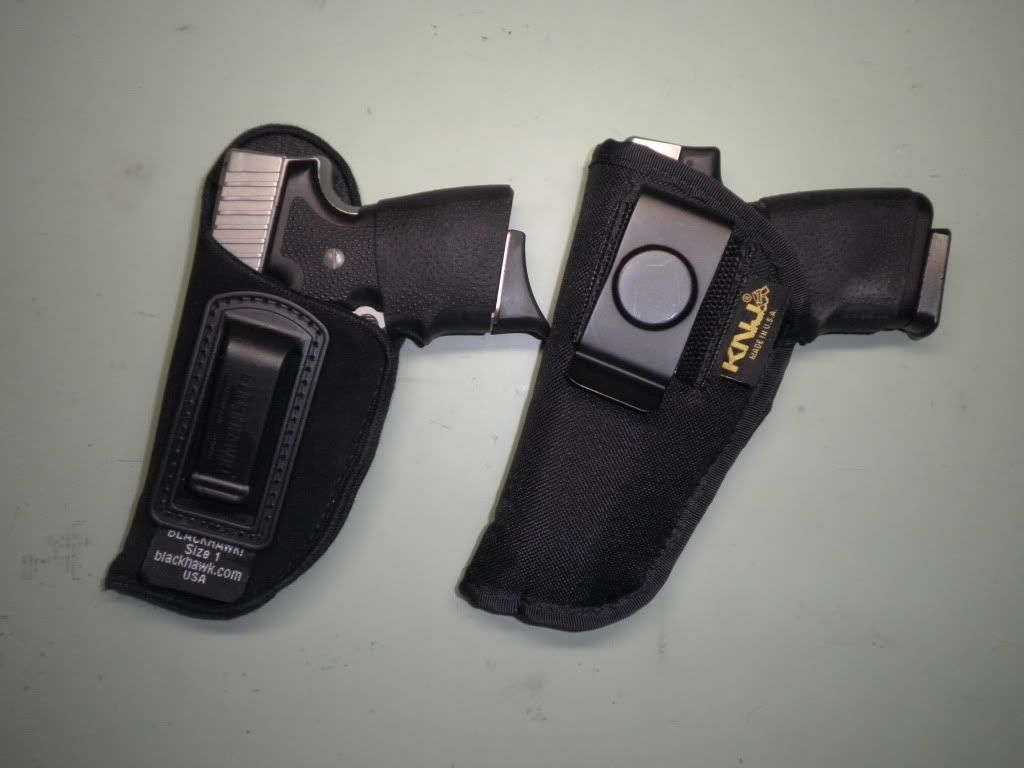 Holster options for the Kahr P9 & MK9...